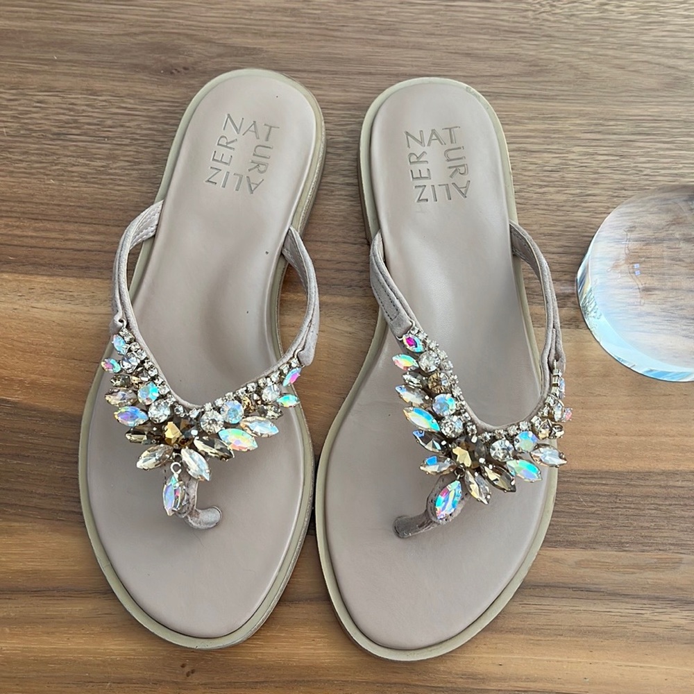 Naturaliser Sandals 
Gently used
Size 5.5 
GemStones